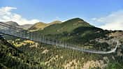 Fußgänger Hängebrücken in Europa - Wanderhighlights - Skywalks - Tibetan-Bridge-of-Canillo-in-Andorra