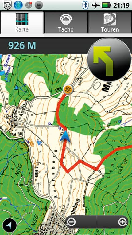 OD 0812 GPS-Navigation Handy Smartphone App MagicMaps Scout OD 0812 GPS-Navigation Handy Smartphone App MagicMaps Scout