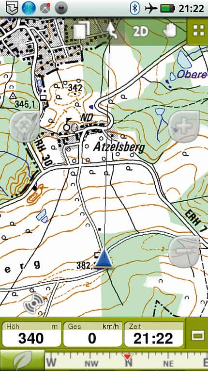 OD 0812 GPS-Navigation Handy Smartphone App CompeGPS Twonav OD 0812 GPS-Navigation Handy Smartphone App CompeGPS Twonav