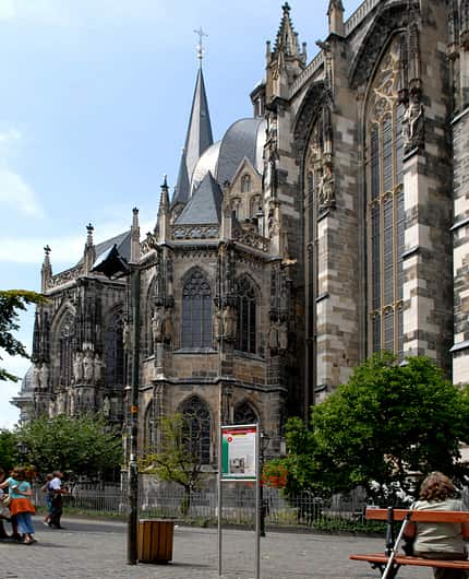OD Aachen Dom NRW DFR Radweg OD Aachen Dom NRW DFR Radweg