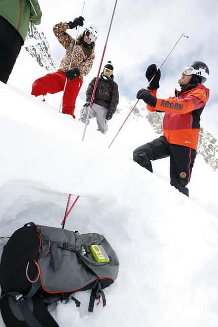 KL SAAC Lawinenkurs Stubaier Gletscher KL SAAC Lawinenkurs Stubaier Gletscher