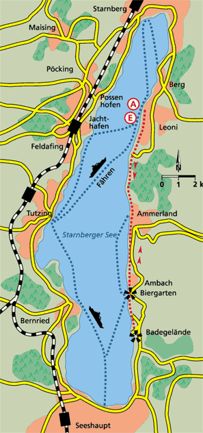 Bayern Tour 3 Karte
