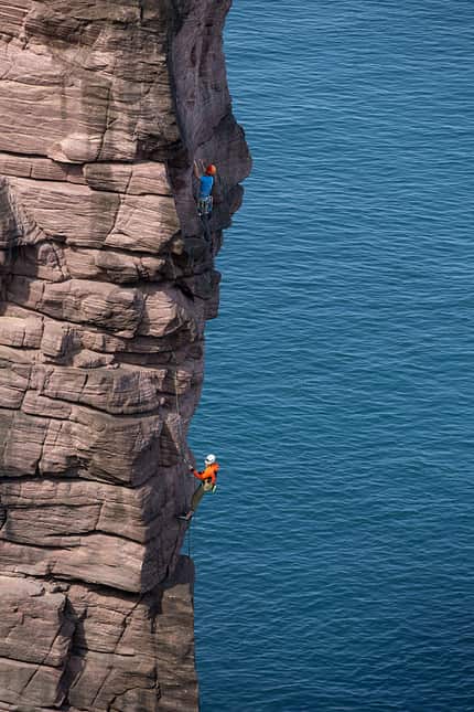 Klettern in Schottland Old Man of Stoer Klettern in Schottland Old Man of Stoer