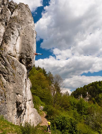 Klettern im polnischen Jura Klettern im polnischen Jura