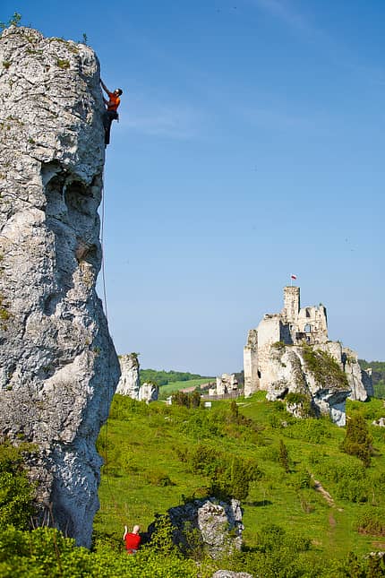 Klettern im polnischen Jura Klettern im polnischen Jura