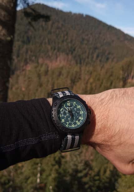 traser P96 OdP Evolution Chrono Petrol Uhr traser P96 OdP Evolution Chrono Petrol Uhr