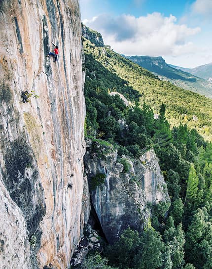 Klettern Ulassai Marosini Klaas Willems Grande vez 7c+ Klettern Ulassai Marosini Klaas Willems Grande vez 7c+