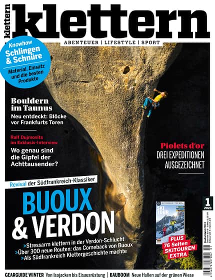 KLETTERN Magazin 1-2023 KLETTERN Magazin 1-2023