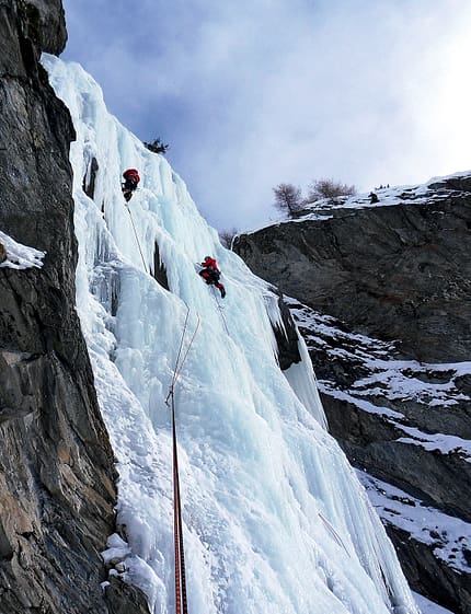 Eisklettern Lucknerhausfälle Kals Eisklettern Lucknerhausfälle Kals