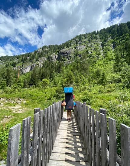Bouldern im Val Daone Bouldern im Val Daone