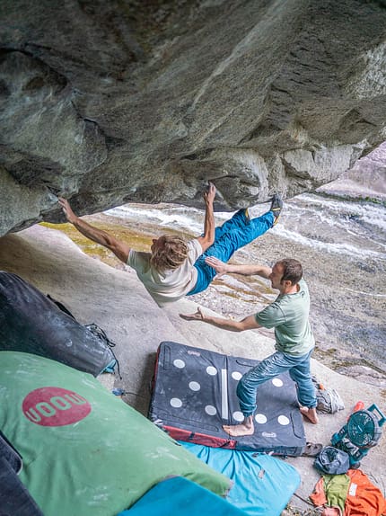 Bouldern im Val Daone Bouldern im Val Daone