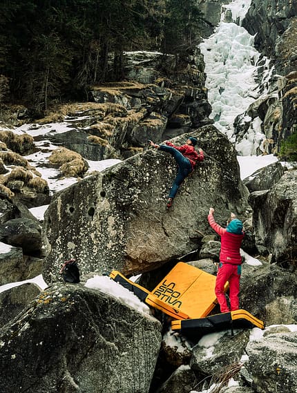 Bouldern im Val Daone Bouldern im Val Daone