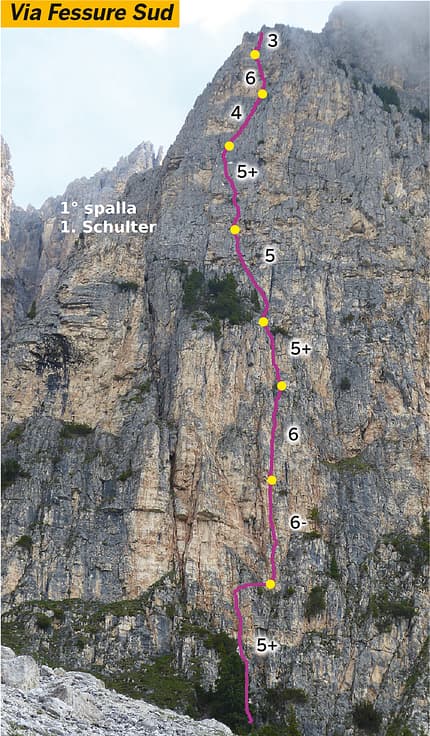MSL Alpinklettern in der Rosengartengruppe der Dolomiten MSL Alpinklettern in der Rosengartengruppe der Dolomiten