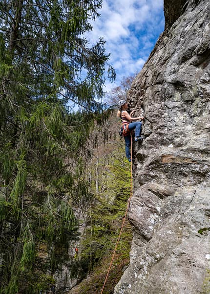 Klettern im südlichen Schwarzwald Klettern im südlichen Schwarzwald