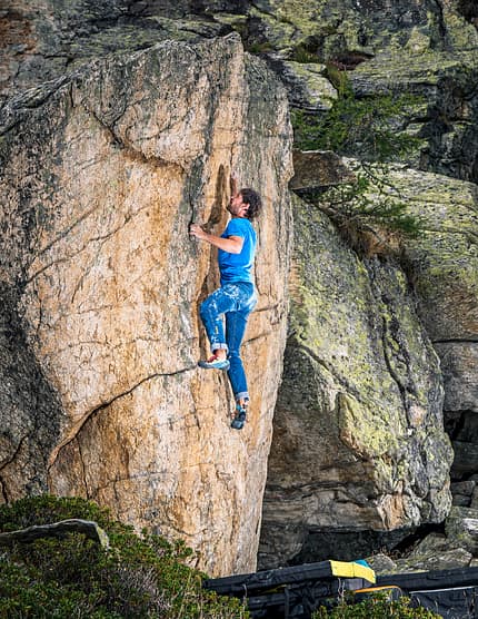 Klettern und Bouldern in Mognola Klettern und Bouldern in Mognola