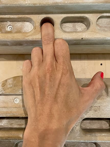 Klettergriffe richtig halten Klettergriffe richtig halten