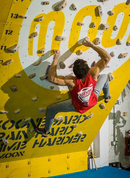 Bouldern am Moonboard Bouldern am Moonboard