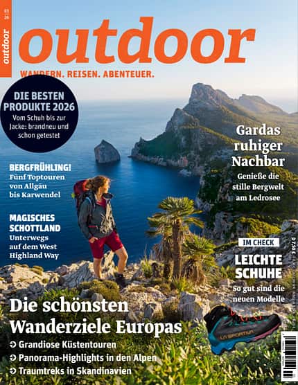 Outdoor Heft Cover März 2026