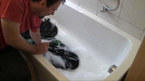 outdoor-Praxistipp. Schlafsack waschen